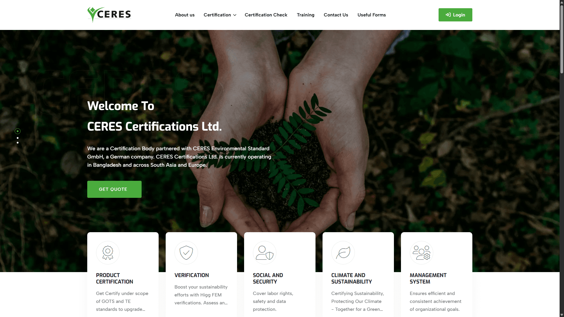 Ceres Certification Ltd. preview